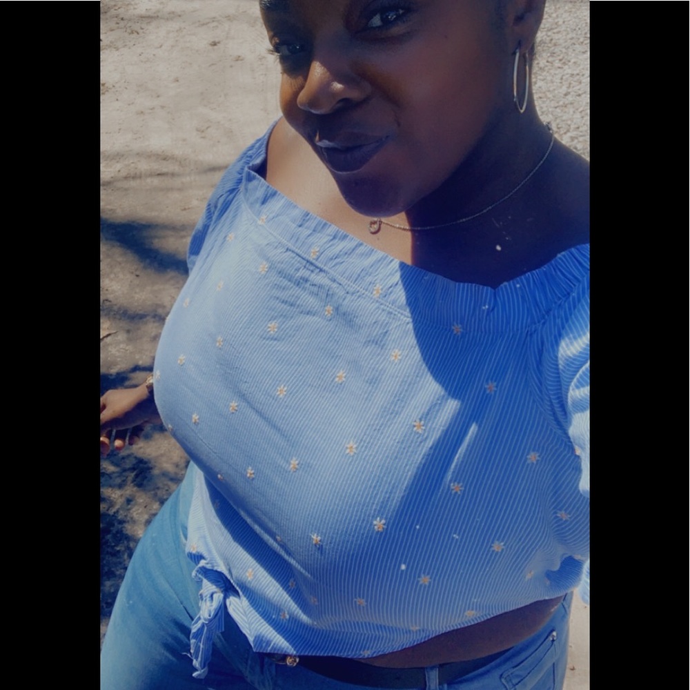 Crop vintage top